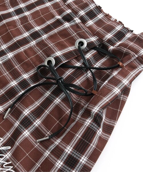 algy（アルジー）の「合皮レースアップチェックラップキュロット（その他パンツ・キッズ・ベージュ/ブラック/ブラウン/レッド・X-SMALL/SMALL/MEDIUM/XX-SMALL）」の21枚目の写真