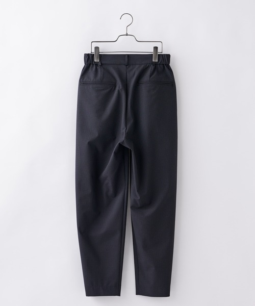 CIAOPANIC（チャオパニック）の「TR2WAYストレッチチェック柄2タックワイドテーパードスラックスパンツ（スラックス・メンズ・ブルー/ブラウン・LARGE/MEDIUM）」の16枚目の写真