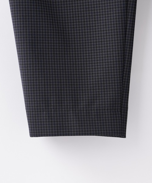 CIAOPANIC（チャオパニック）の「TR2WAYストレッチチェック柄2タックワイドテーパードスラックスパンツ（スラックス・メンズ・ブルー/ブラウン・LARGE/MEDIUM）」の18枚目の写真