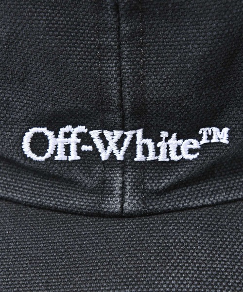 off white（オフホワイト）の「OFF WHITE (オフ ホワイト) BOOKISH OW BASEBALL CAP キャップ（キャップ・メンズ・ブラック・FREE）」の3枚目の写真