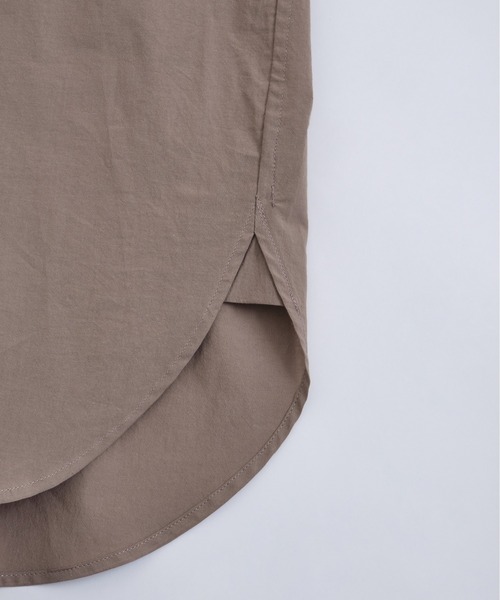Blanc YM（ブランワイエム）の「Blanc YM ブランワイエム / Cotton Wide Shirt コットン オーバーサイズ 長袖ワイドシャツ / BL-21A-CWC（シャツ/ブラウス・メンズ・オリーブ・MEDIUM/SMALL）」の17枚目の写真