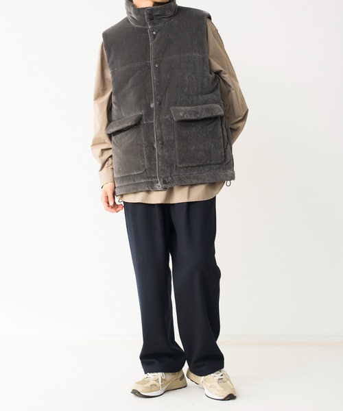Blanc YM（ブランワイエム）の「Blanc YM ブランワイエム / Cotton Wide Shirt コットン オーバーサイズ 長袖ワイドシャツ / BL-21A-CWC（シャツ/ブラウス・メンズ・オリーブ・MEDIUM/SMALL）」の8枚目の写真