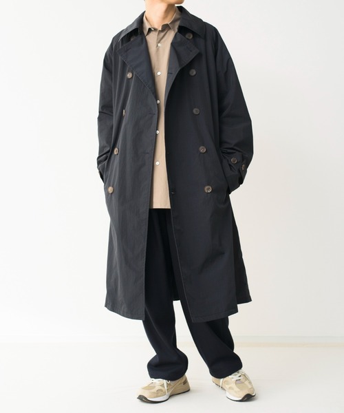 Blanc YM（ブランワイエム）の「Blanc YM ブランワイエム / Cotton Wide Shirt コットン オーバーサイズ 長袖ワイドシャツ / BL-21A-CWC（シャツ/ブラウス・メンズ・オリーブ・MEDIUM/SMALL）」の6枚目の写真
