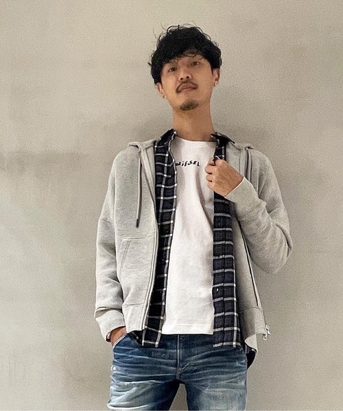 DIESEL（ディーゼル）の「メンズ スウェットパーカー ジップ（パーカー