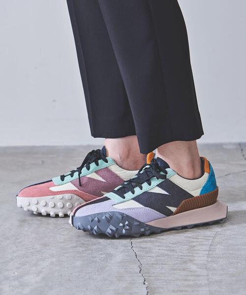 UNITED ARROWS（ユナイテッドアローズ）の「＜New Balance（ニューバランス）＞XC72 スニーカー ■■■（スニーカー・レディース・ベージュ/シルバー/ライトブルー・23cm/24cm/24.5cm/25cm/23.5cm/22.5cm）」の2枚目の写真