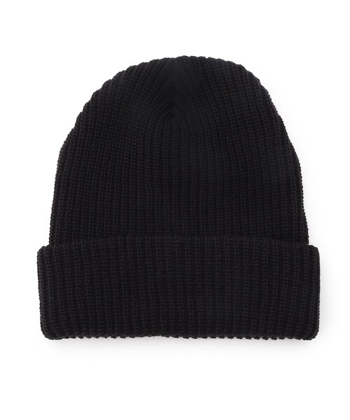 BASECONTROL(ベースコントロール)の「◆ベーシック あぜ編み ニットキャップ(ニットキャップ/ビーニー・メンズ・アイボリー/ブラック/ブラウン系/ベージュ/レッド系1/オレンジ/パープル/ライトパープル/パープル系/ネイビー・99)」の14枚目の写真