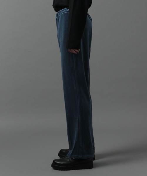HARE(ハレ)の「【SETUP対応】ベロアイージーパンツ(HARE)(その他パンツ・メンズ・ブラック/ブルー・FREE)」の5枚目の写真