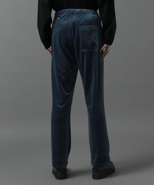 HARE(ハレ)の「【SETUP対応】ベロアイージーパンツ(HARE)(その他パンツ・メンズ・ブラック/ブルー・FREE)」の4枚目の写真