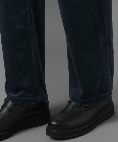 HARE(ハレ)の「【SETUP対応】ベロアイージーパンツ(HARE)(その他パンツ・メンズ・ブラック/ブルー・FREE)」の10枚目の写真