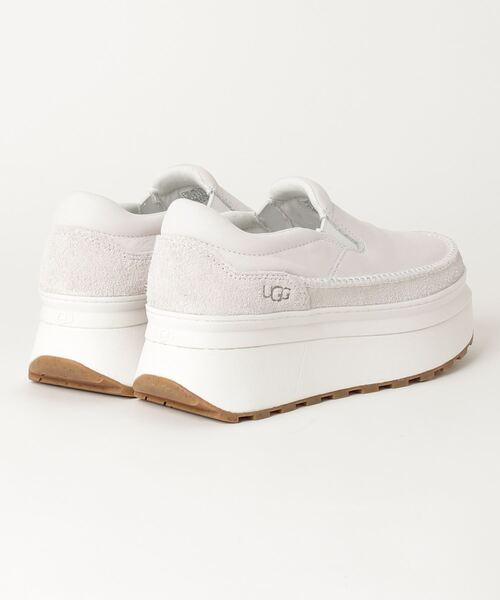 UGG(アグ)の「UGG(アグ) MARIN SLIP ON(スニーカー・レディース・ブラック/ホワイト・7.5/6/7/6.5)」の4枚目の写真