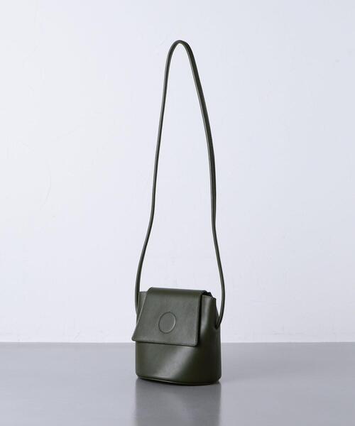 MODERN WEAVING（モダンウィーヴィング）の「＜MODERN WEAVING（モダン ウィーヴィング）＞TRAPEZE バケット バッグ ▲（ショルダーバッグ・レディース・ホワイト/グレー/オリーブ・FREE）」の10枚目の写真