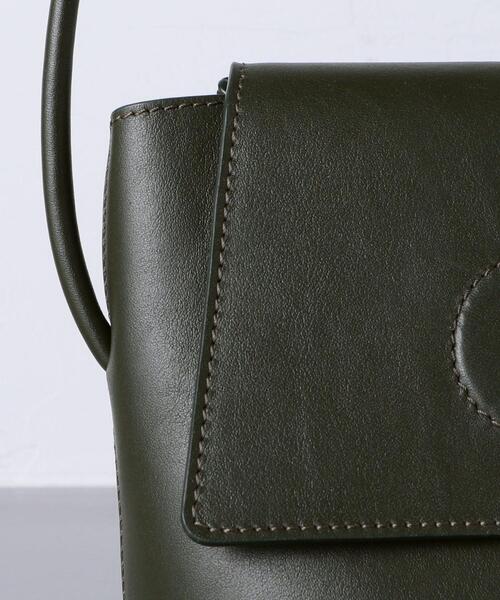 MODERN WEAVING（モダンウィーヴィング）の「＜MODERN WEAVING（モダン ウィーヴィング）＞TRAPEZE バケット バッグ ▲（ショルダーバッグ・レディース・ホワイト/グレー/オリーブ・FREE）」の14枚目の写真