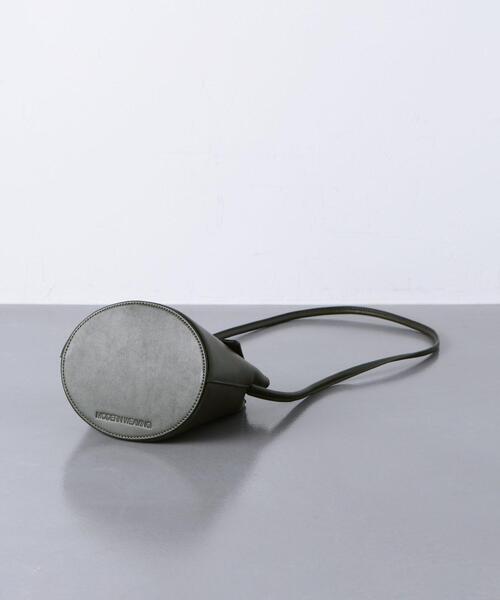 MODERN WEAVING（モダンウィーヴィング）の「＜MODERN WEAVING（モダン ウィーヴィング）＞TRAPEZE バケット バッグ ▲（ショルダーバッグ・レディース・ホワイト/グレー/オリーブ・FREE）」の11枚目の写真