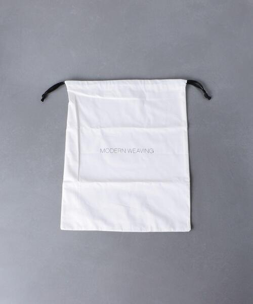 MODERN WEAVING（モダンウィーヴィング）の「＜MODERN WEAVING（モダン ウィーヴィング）＞TRAPEZE バケット バッグ ▲（ショルダーバッグ・レディース・ホワイト/グレー/オリーブ・FREE）」の17枚目の写真