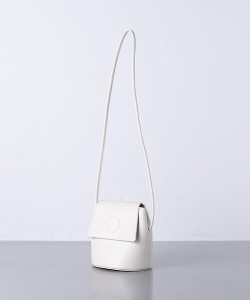 MODERN WEAVING（モダンウィーヴィング）の「＜MODERN WEAVING（モダン ウィーヴィング）＞TRAPEZE バケット バッグ ▲（ショルダーバッグ・レディース・ホワイト/グレー/オリーブ・FREE）」の13枚目の写真