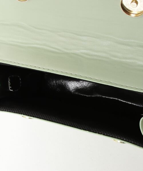 Figments（フィグメンツ）の「スクエアミニショルダーバッグ（ショルダーバッグ・レディース・グリーン/ブラック・FREE）」の15枚目の写真