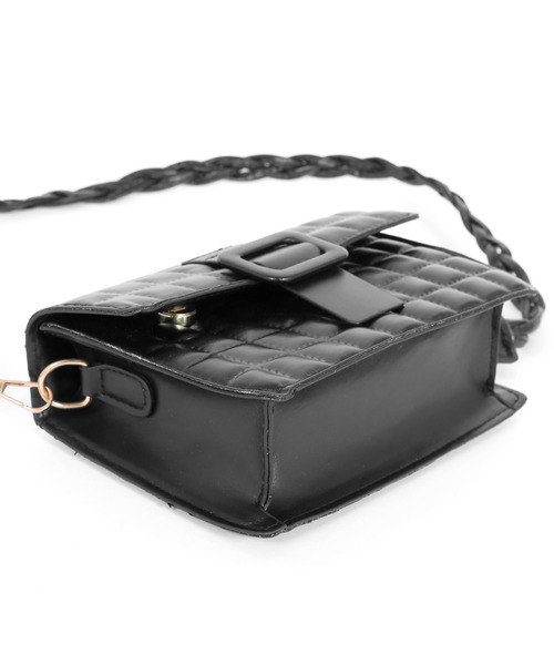 Figments（フィグメンツ）の「スクエアミニショルダーバッグ（ショルダーバッグ・レディース・グリーン/ブラック・FREE）」の9枚目の写真