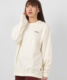 【Dickies/ディッキーズ】ブランドロゴ フロント&バックプリント 長袖スウェット