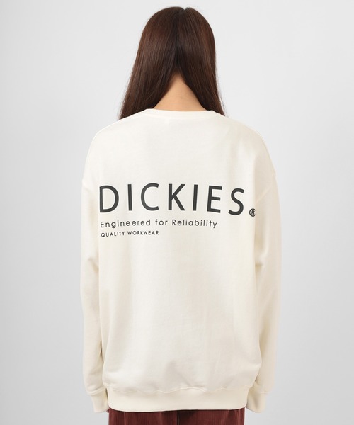 Dickies（ディッキーズ）の「【Dickies/ディッキーズ】ブランドロゴ　フロント＆バックプリント　長袖スウェット（スウェット・レディース・ホワイト/ホワイト系その他/ブラック/ダークブルー/ラベンダー/ホワイト系その他3/ブラウン/ホワイト系その他2・M/L）」の20枚目の写真