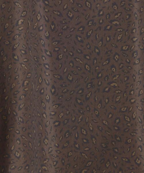 closet story(クローゼットストーリー)の「<closet story(クローゼットストーリー)>レオパード ハイネック ブラウス(シャツ/ブラウス・レディース・ダークブラウン/ライム・FREE)」の13枚目の写真