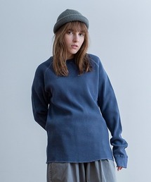 Universal Style Wear ダイイングワッフル ラグラン ルーズロンT