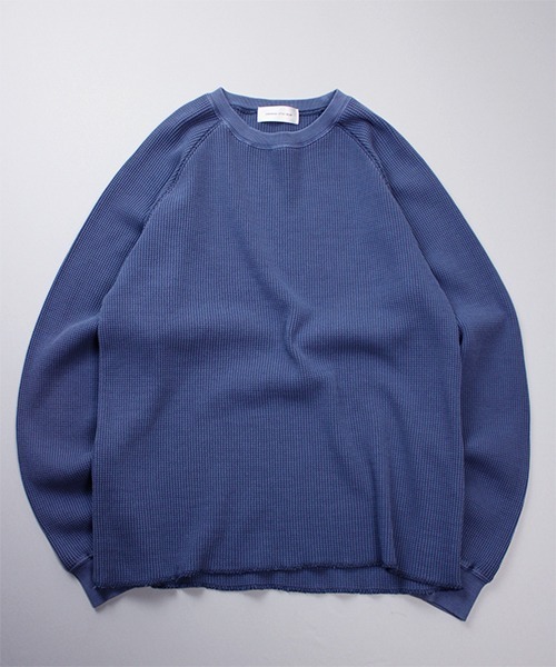 Universal Style Wear(ユニバーサルスタイルウェア)の「Universal Style Wear ダイイングワッフル ラグラン ルーズロンT(Tシャツ/カットソー・メンズ・ホワイト/ネイビー/スミクロ/カーキ・X-LARGE/MEDIUM/LARGE)」の17枚目の写真