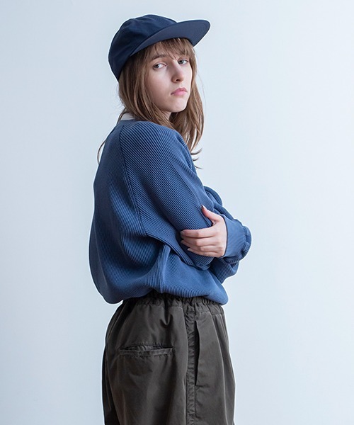 Universal Style Wear(ユニバーサルスタイルウェア)の「Universal Style Wear ダイイングワッフル ラグラン ルーズロンT(Tシャツ/カットソー・メンズ・ホワイト/ネイビー/スミクロ/カーキ・X-LARGE/MEDIUM/LARGE)」の22枚目の写真