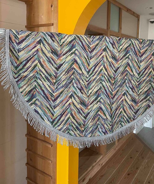 Casselini（キャセリーニ）の「Casselini HOME(キャセリーニ ホーム)ジャガードラグ（ラグ/マット・レディース・その他1/その他2/ゼブラ/ブラウン/イエロー/ブルー/マルチ/アイボリー/ブラック/グリーン/ネイビー/ベージュ・FREE）」の10枚目の写真