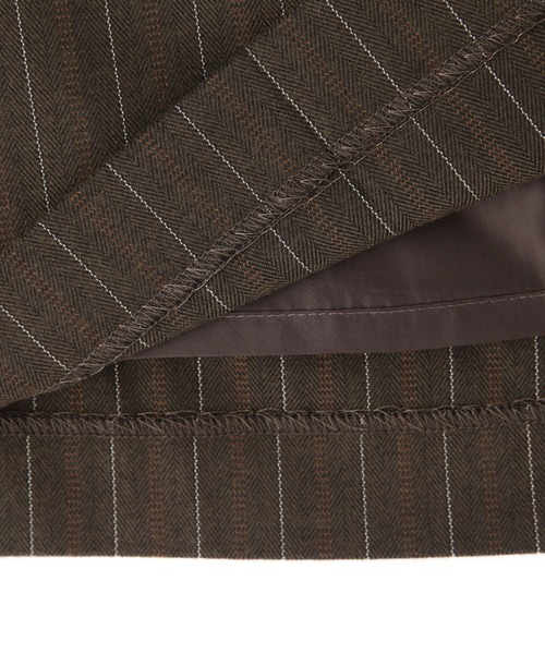 N.（N. Natural Beauty Basic）（エヌエヌナチュラルビューティーベーシック）の「◆ハイウエストキュロットパンツ（その他パンツ・レディース・ブラック/モカ/ストライプ・MEDIUM）」の19枚目の写真