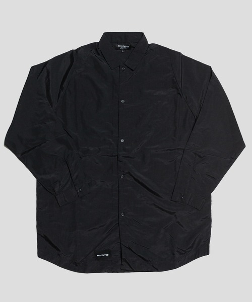 NO COFFEE（ノーコーヒー）の「ナイロンタイプライタークロスシャツ（シャツ/ブラウス・メンズ・ホワイト/ブラック/ネイビー・X-LARGE/MEDIUM/LARGE）」の12枚目の写真