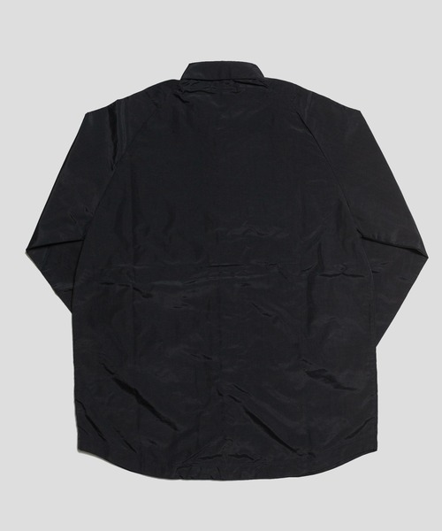 NO COFFEE（ノーコーヒー）の「ナイロンタイプライタークロスシャツ（シャツ/ブラウス・メンズ・ホワイト/ブラック/ネイビー・X-LARGE/MEDIUM/LARGE）」の10枚目の写真