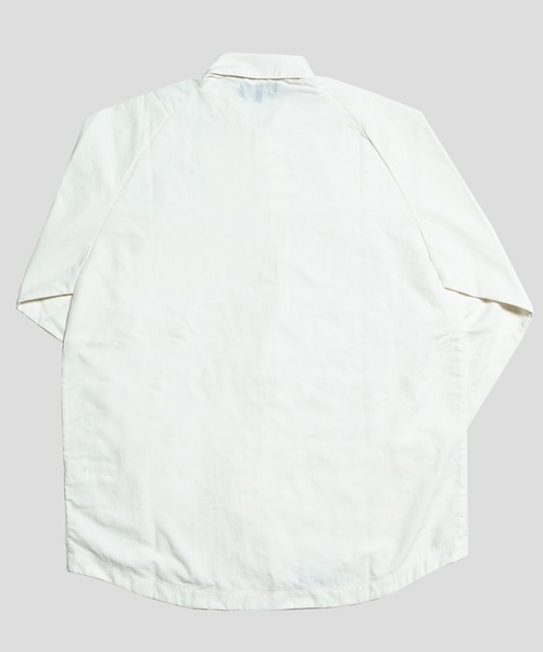 NO COFFEE（ノーコーヒー）の「ナイロンタイプライタークロスシャツ（シャツ/ブラウス・メンズ・ホワイト/ブラック/ネイビー・X-LARGE/MEDIUM/LARGE）」の15枚目の写真