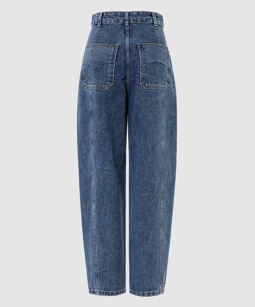 LOW CLASSIC(ロウ クラシック)の「BOY FRIEND FIT DENIM PANTS(デニムパンツ・レディース・ブルー系その他・M/L/S)」の2枚目の写真