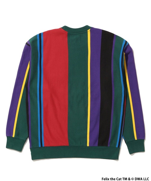 Levi's（リーバイス）の「LEVI'S(R) x FELIX THE CAT(TM) クルーネックスウェット VERTICAL VARSITY FOREST BIOME（スウェット・メンズ・グリーン・L/M/XS/XL/S）」の8枚目の写真