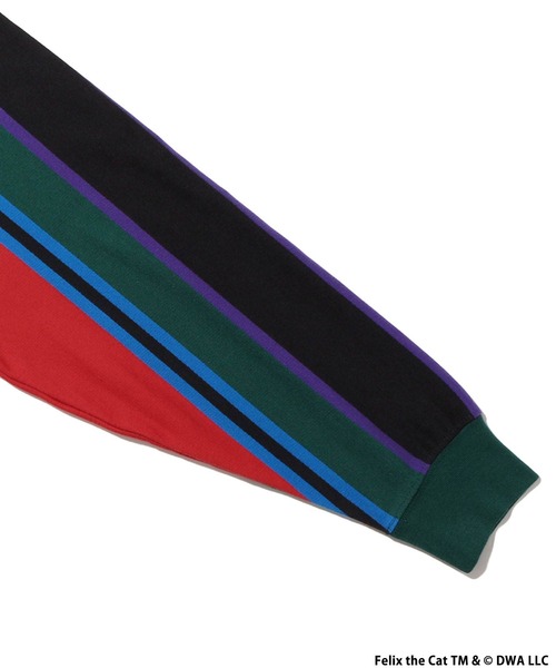 Levi's（リーバイス）の「LEVI'S(R) x FELIX THE CAT(TM) クルーネックスウェット VERTICAL VARSITY FOREST BIOME（スウェット・メンズ・グリーン・L/M/XS/XL/S）」の10枚目の写真