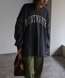 Bonjour Sagan | ビッグカレッジスウェット(スウェット)