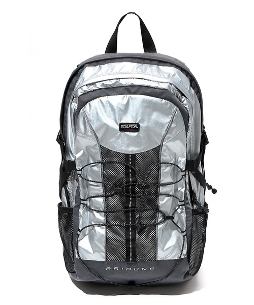 SCULPTOR(スカルプター)の「METALLIC ARIADNE RUCKSACK/メタリックアリアドネリュックサック(バックパック/リュック・レディース・シルバー・フリー)」の2枚目の写真