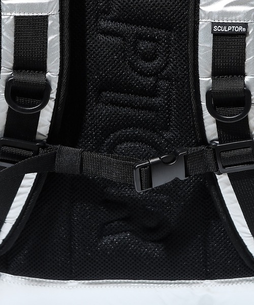 SCULPTOR(スカルプター)の「METALLIC ARIADNE RUCKSACK/メタリックアリアドネリュックサック(バックパック/リュック・レディース・シルバー・フリー)」の9枚目の写真