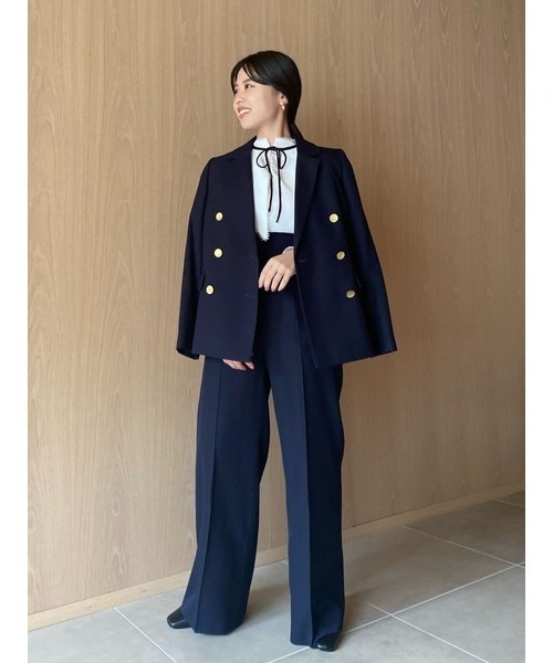 snidel ダブルジャケット ネイビー size1 SNIDEL（スナイデル）の「ダブルジャケット（テーラード