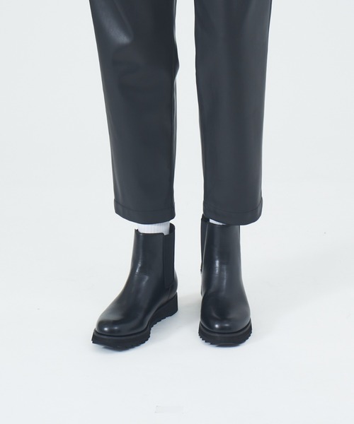 alfredoBANNISTER(アルフレッドバニスター)の「【select】シャークソールチェルシーブーツ(ブーツ・メンズ・ブラック・40/41/42/43)」の3枚目の写真