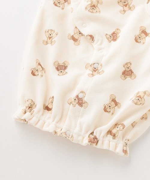 未使用⭐️tinycottons くま柄 フリース ロンパース 12M 未使用⭐️tinycottons くま柄 フリース ロンパース 12M 2025年