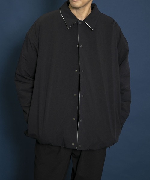 Uiscel（ユイセル）の「プリマロフトリバーシブルCPOブルゾン（ダウンジャケット/コート・メンズ・ブラック/カーキ・ONE）」の14枚目の写真