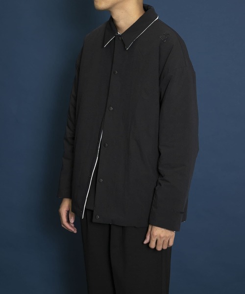Uiscel（ユイセル）の「プリマロフトリバーシブルCPOブルゾン（ダウンジャケット/コート・メンズ・ブラック/カーキ・ONE）」の15枚目の写真