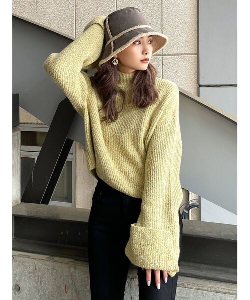 EMODA（エモダ）の「リバーシブルボアハット（ハット・レディース・グレー/ブラック・FREE）」の20枚目の写真