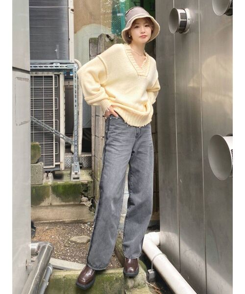 EMODA（エモダ）の「リバーシブルボアハット（ハット・レディース・グレー/ブラック・FREE）」の13枚目の写真