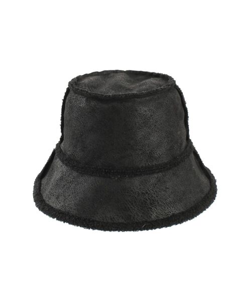 EMODA（エモダ）の「リバーシブルボアハット（ハット・レディース・グレー/ブラック・FREE）」の9枚目の写真