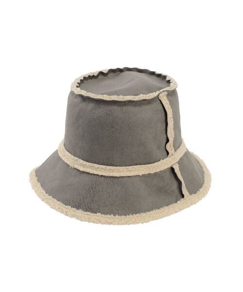 EMODA（エモダ）の「リバーシブルボアハット（ハット・レディース・グレー/ブラック・FREE）」の19枚目の写真