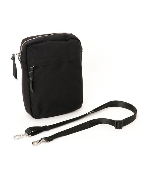 Cricket（クリケット）の「[クリケット] Cricket コーデュラナイロン ミニポシェット タテ型（ショルダーバッグ・メンズ・トップグレー/ブラック・FREE）」の5枚目の写真