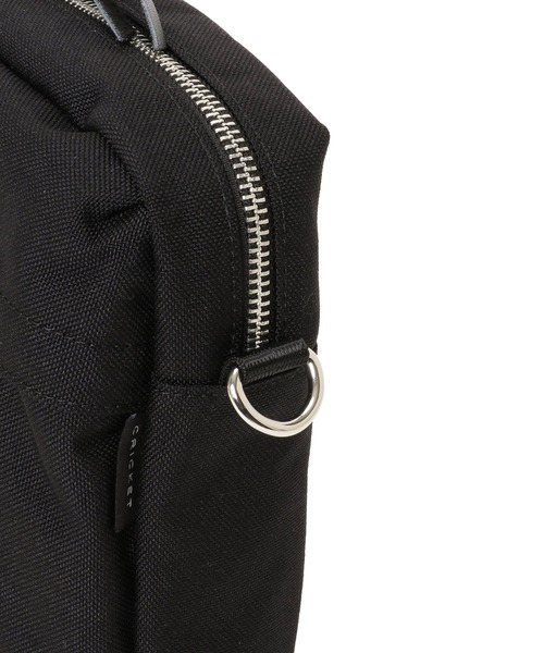 Cricket（クリケット）の「[クリケット] Cricket コーデュラナイロン ミニポシェット タテ型（ショルダーバッグ・メンズ・トップグレー/ブラック・FREE）」の8枚目の写真