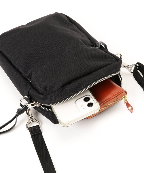 Cricket（クリケット）の「[クリケット] Cricket コーデュラナイロン ミニポシェット タテ型（ショルダーバッグ・メンズ・トップグレー/ブラック・FREE）」の11枚目の写真